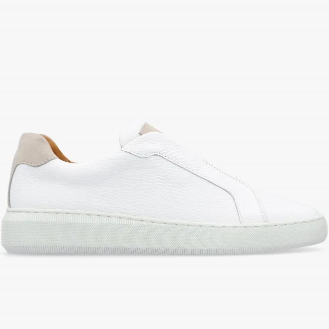 shoes Daniel Viloa Low Profile Leather Trainers Daniel Footwear $73.3