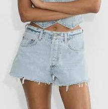 shorts Denim Forum Women's Ex-Boyfriend Hi-Rise Denim Shorts Aritzia $47.6
