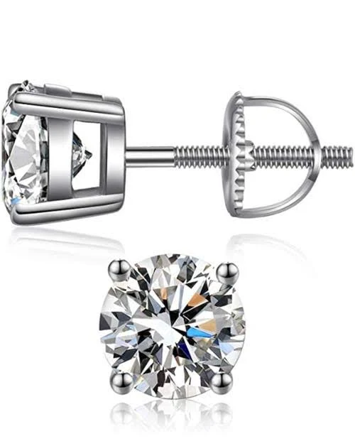 accessory Donatello Gian Sterling Silver Screw-Back Round Stud Earrings Nordstrom $24.99