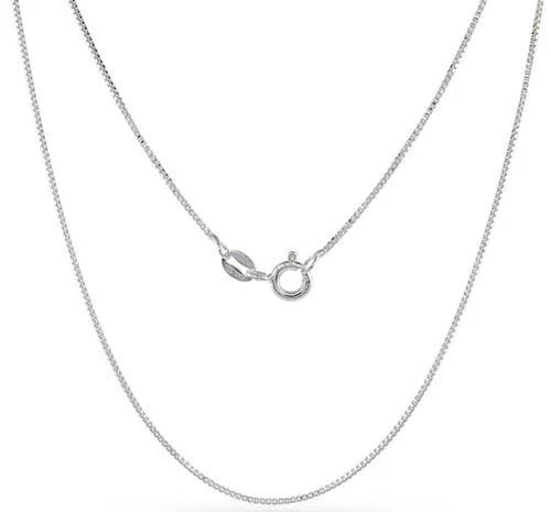 accessory Donatello Gian Women's Sterling Silver Thin Box Chain Necklace Nordstrom $39.99