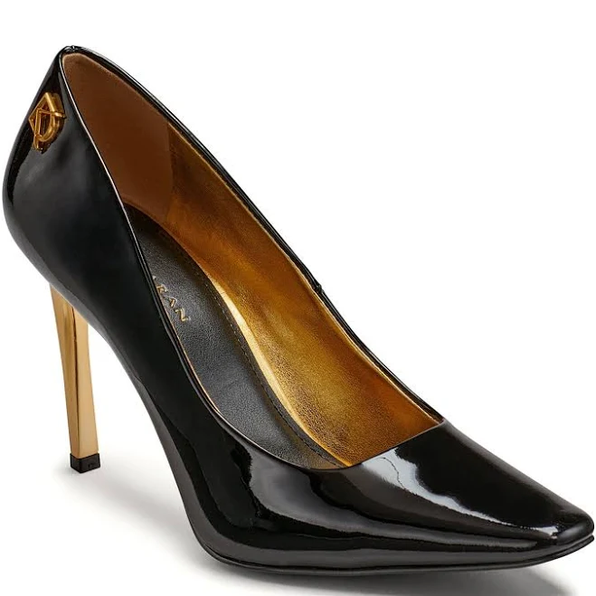 shoes Donna Karan Savita Patent Leather Stiletto Dress Pumps Dillard's $150