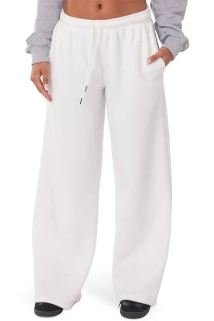 pants Edikted Women's Kamari Low Rise Wide Sweatpants Nordstrom $62.4