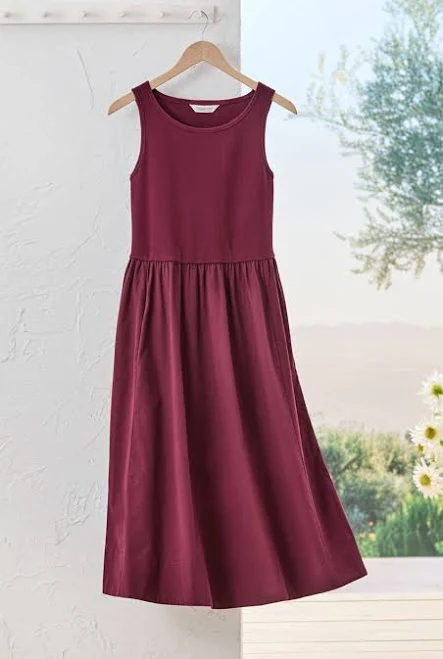 boat outfits Effortless Mixed Media Dress Coldwater Creek $59.95