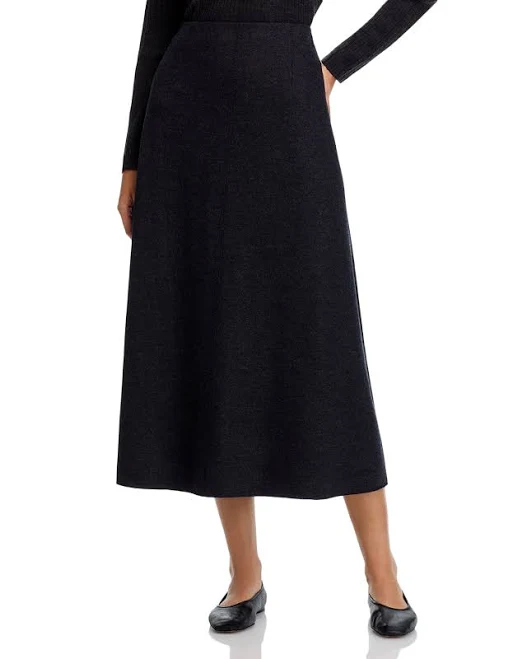 skirt Eileen Fisher Women's Mélange Boiled Wool Jersey A-Line Skirt Bloomingdale's $99.2