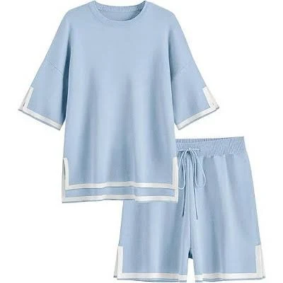matching set Ekouaer Women's Knit Lounge Set Target $25.99