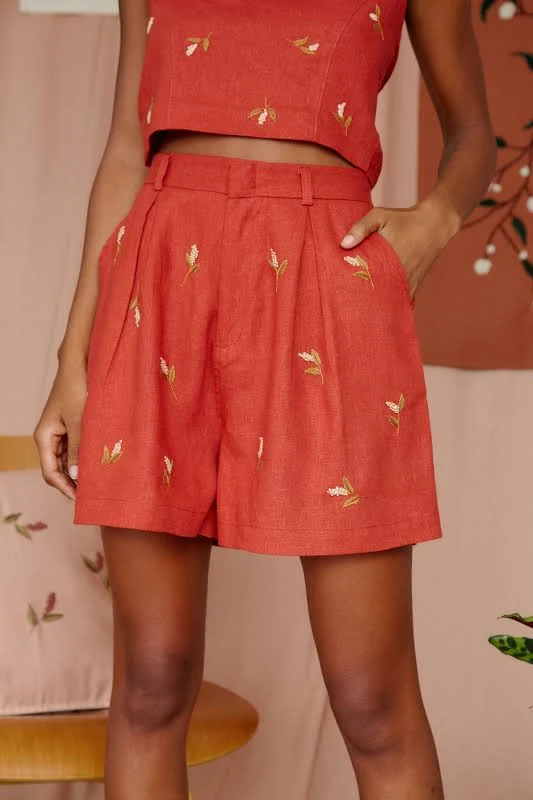shorts Embroidered Shorts earthkind.co $52