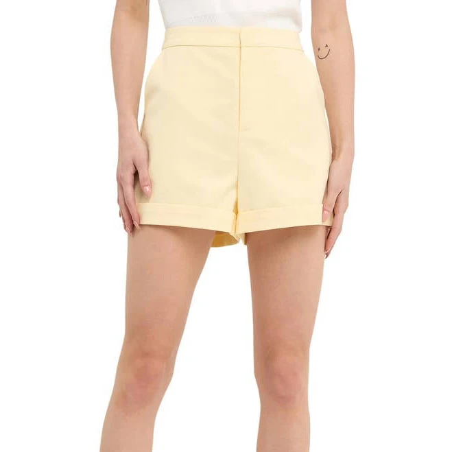 shorts Endless Rose Tailored High Waist Shorts Nordstrom $70