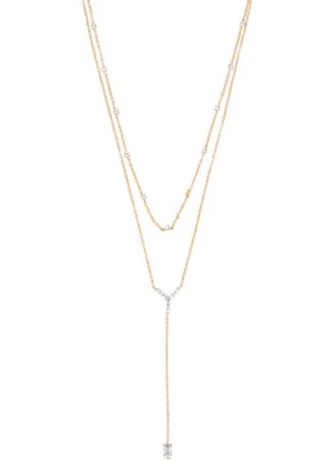 accessory Ettika Dainty Marquise Double Layered Y-Necklace Nordstrom $70