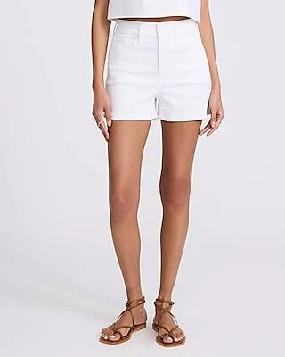 shorts Express Women's High Waisted 3" Inseam Mom Jean Shorts Express $58