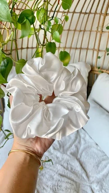 accessory Extra Large Satin Scrunchie Etsy - Seller $6