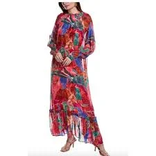 dress FARM Rio Animal Collage Maxi Dress eBay $80