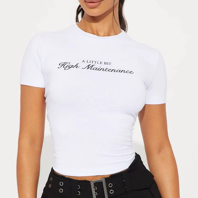 top Fashion Nova Baby Tee Fashion Nova $12