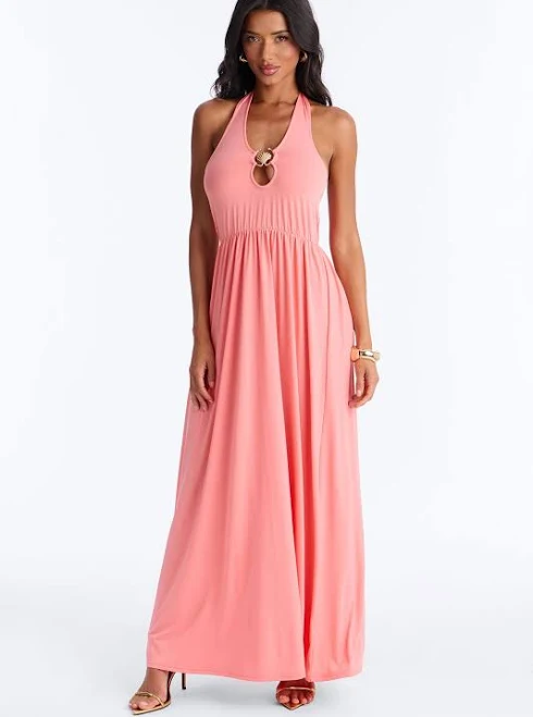 dress Fashion Nova Jayden Rayon Blend Deep V-Neck Maxi Dress Fashion Nova $34.99