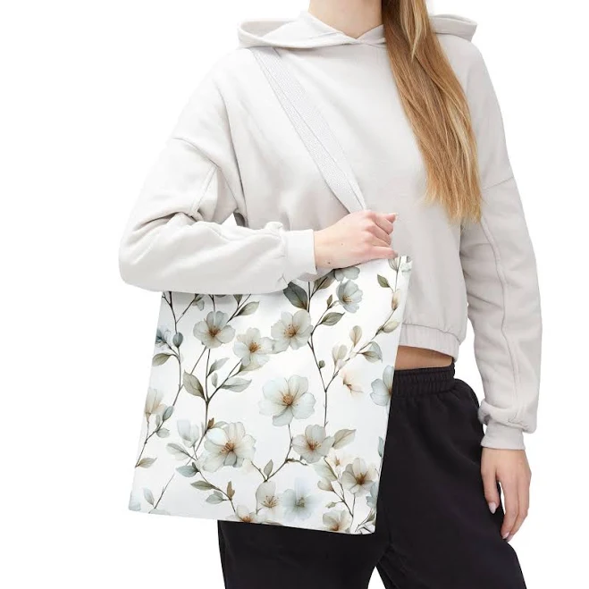 bag Floral Tote Bag Etsy - OhWonderfulDays $16.89