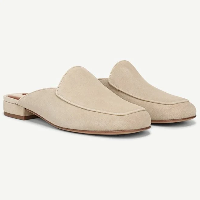 shoes Franco Sarto Women's Holland Pointed Toe Pebble Leather Mules Franco Sarto $59.99