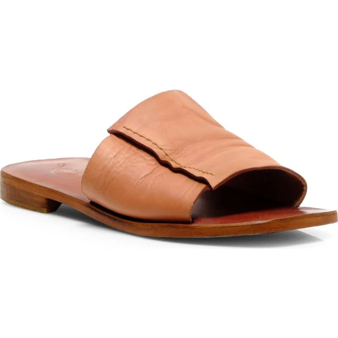 shoes Free People Verona Leather Slide Sandals Nordstrom $98