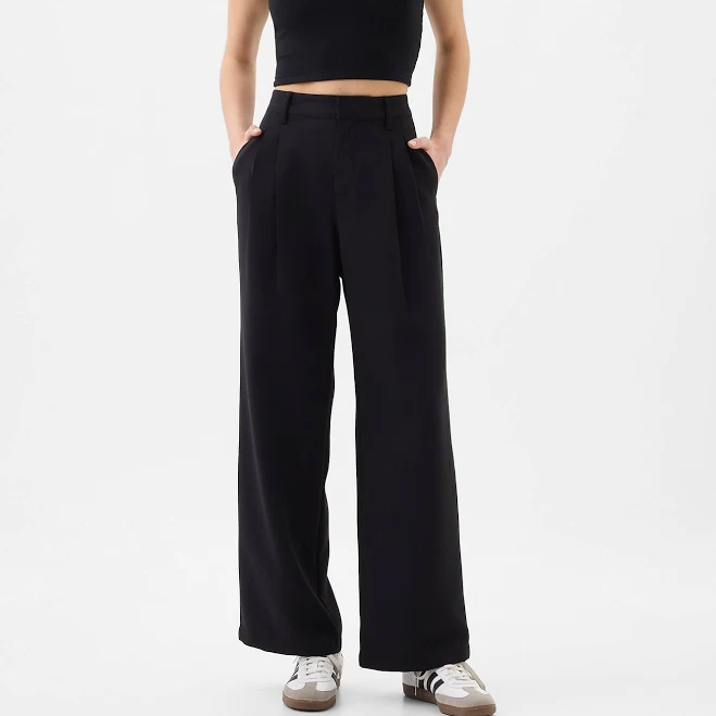 pants Gap Women's Easy Crepe Trousers Gap Factory $44.99