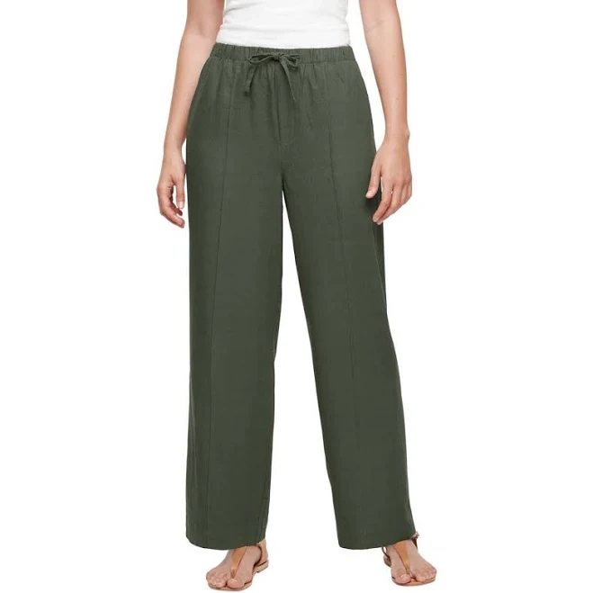 pants Gap Women's Linen Blend Pull-On Pants Sam's Club $18.57