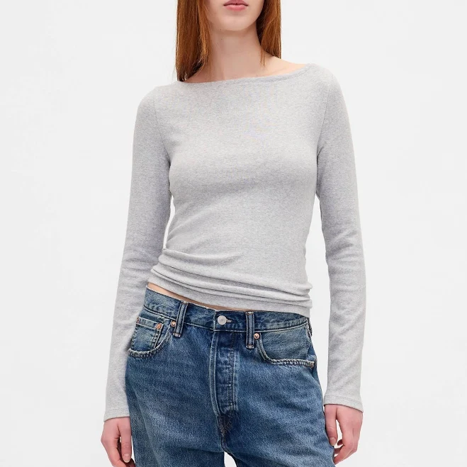 top Gap Women's Modern Boatneck T-Shirt Gap $19