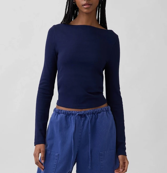 top Gap Women's Modern Boatneck T-Shirt Gap $23