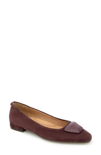 shoes Gentle Souls Women's Hanette Square Toe Suede Ballet Flats Nordstrom Rack $104.97