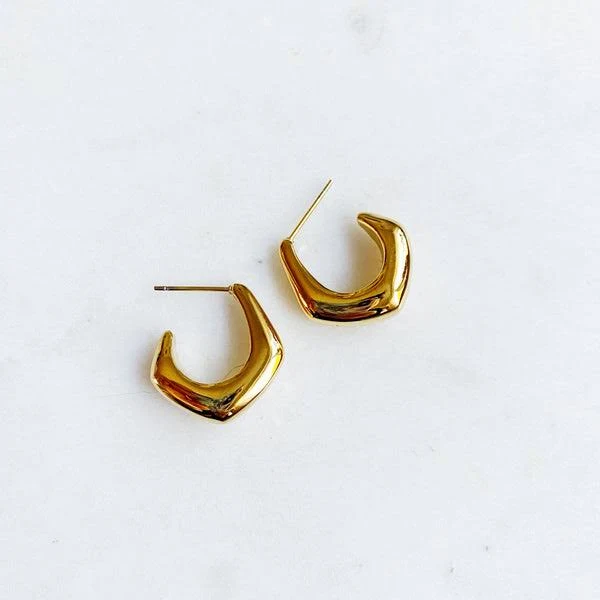 accessory Geometric Hoop Earrings Lily Lough Jewelry $36