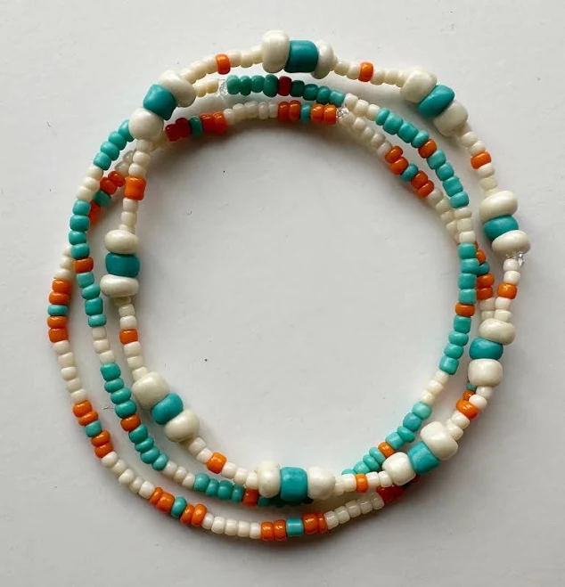 accessory Glass Seed Beaded Bracelet Set Etsy - Seller $15