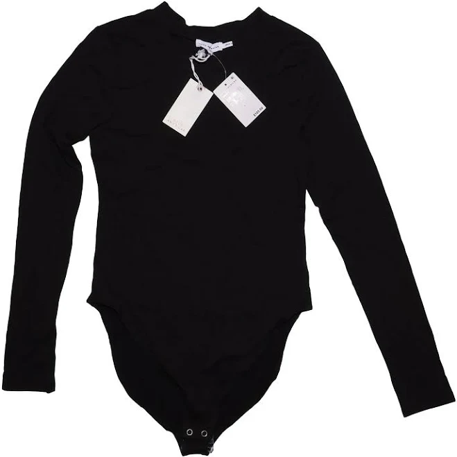 bodysuit Good American Women's Stretch Jersey Crewneck Bodysuit eBay - e.wholesalers $24.94