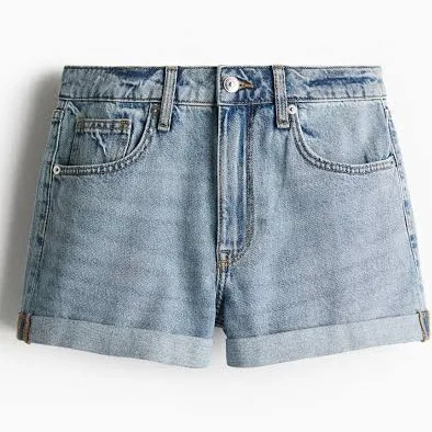 shorts H&M High-Waist Denim Shorts H&M $29.99