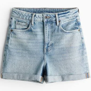 shorts H&M Ladies Mom Ultra High Denim Shorts H&M $24.99