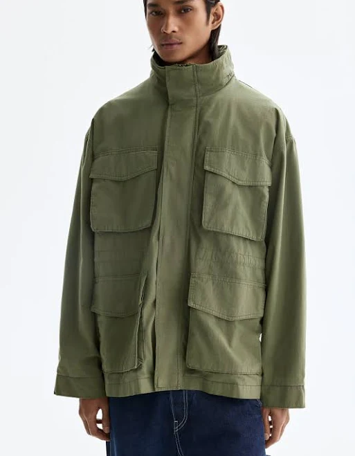 outerwear H&M Men's Cargo Jacket H&M $84.99