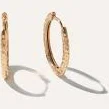 accessory Hammered Nina Medium Hoops Quince $68