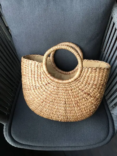 bag Hyacinth Weaving Bag Etsy - Seller $39