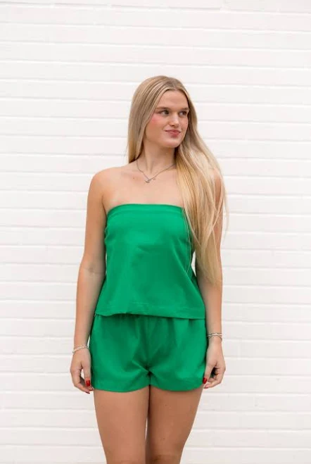matching set Hyfve Zoey Linen Short Set The Vault Clothing Co. $34.99