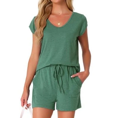 matching set Inspire Chic Women's 2 Piece Knit Lounge Set with Pockets Target $26.3