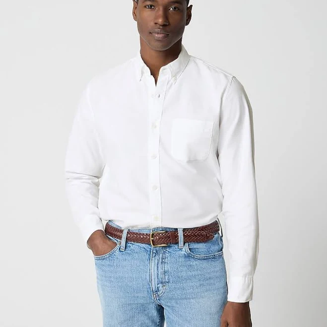 button down shirt J.Crew Men's Classic-Fit Oxford Shirt J.Crew Factory $68.5