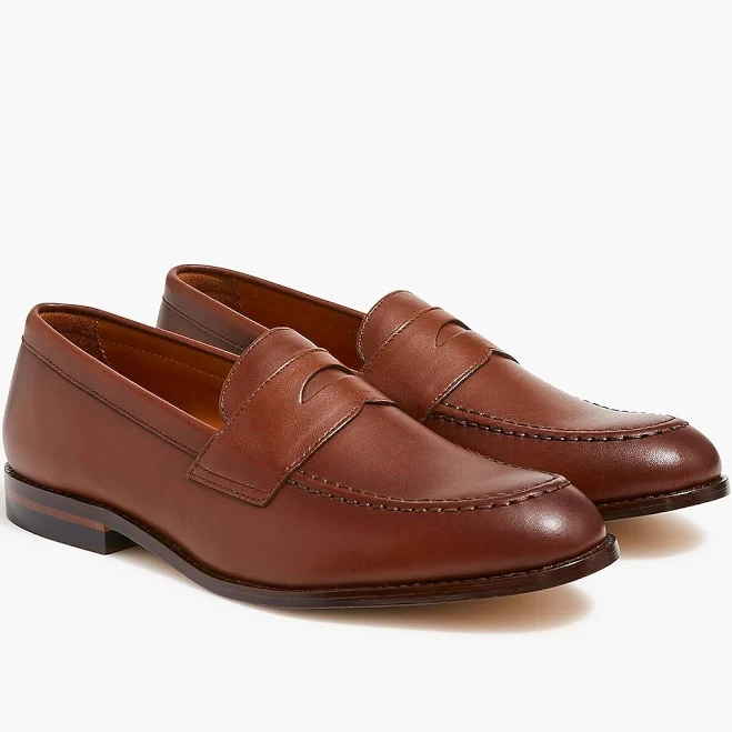 shoes J.Crew Men's Classic Penny Loafers J.Crew Factory $158.99