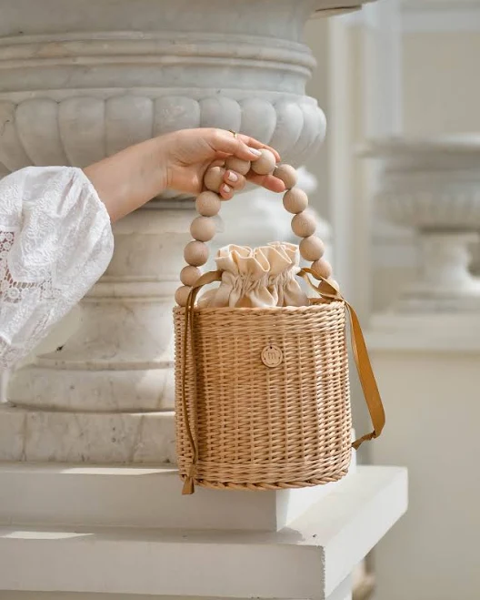 bag Jane Birkin Straw Basket Handbag with Wooden Handle Etsy - Medvilniukas $119.82