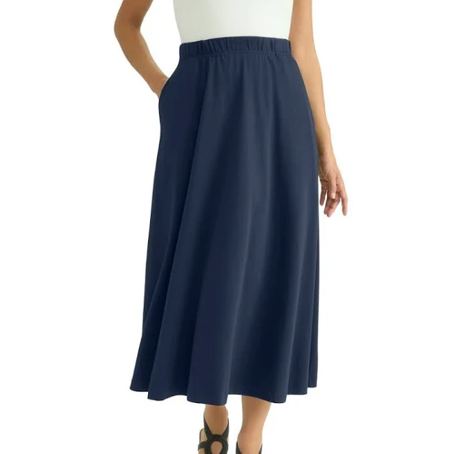 skirt Jessica London Women's Soft Ease Midi Skirt Nordstrom $42.49