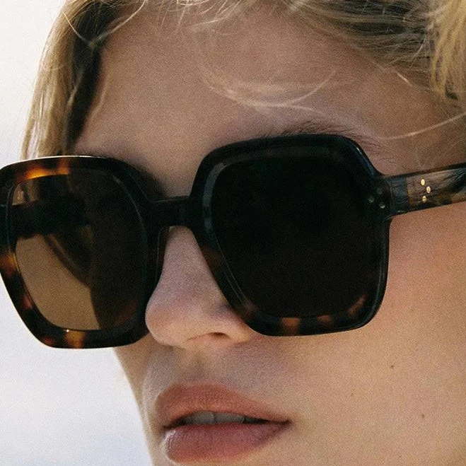 accessory Jimmy Fairly Tortoise Square Oversized Eyeglasses in Acetate Jimmy Fairly $148