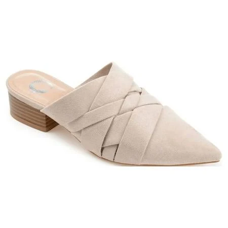 shoes Journee Collection Women's Kalida Mule Faux Suede Flats Walmart - Dress My Best $34.85