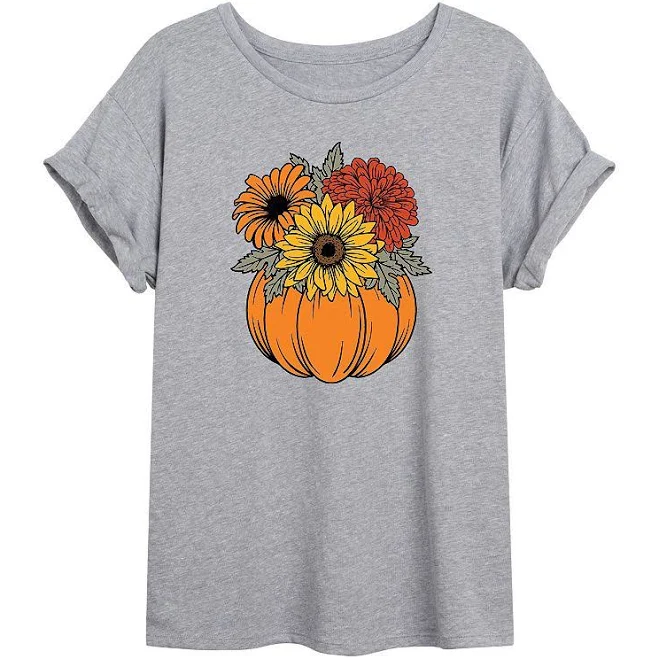 top Juniors' Fall Oversized Graphic Tee Girl's Kohl's $16.79
