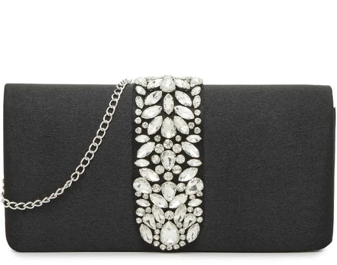 bag Kelly & Katie Crystal Satin Clutch DSW $29.99