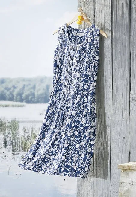 crochet dress La Sal Dress Coldwater Creek $134.95