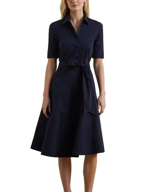 dress Lauren Women's Ralph Lauren Cotton Blend Shirtdress Nordstrom $155