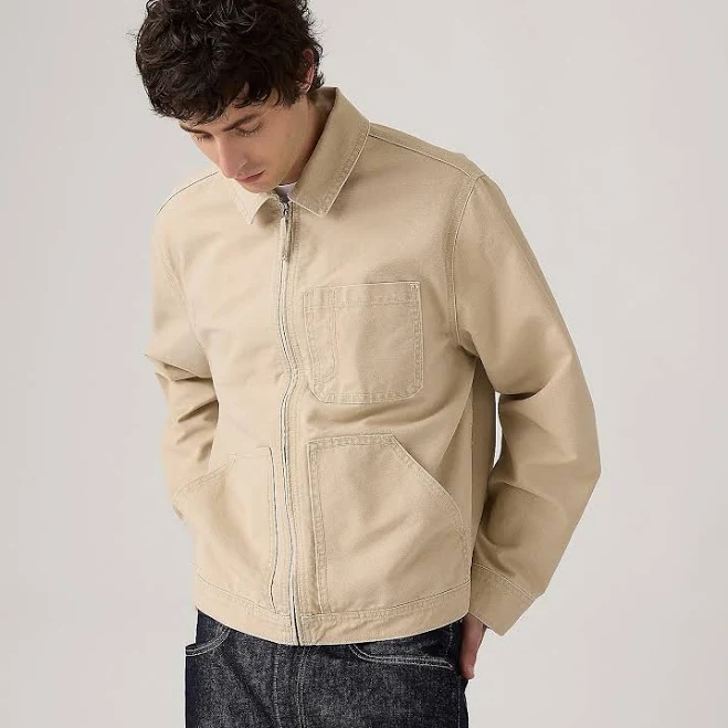 outerwear Levi's Huber Utility Jacket - Men's - Tan L Levi's $63.98