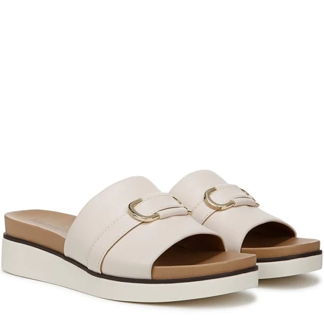 shoes LifeStride Women's Genevieve Platform Slide Sandals Famous Footwear $49.99