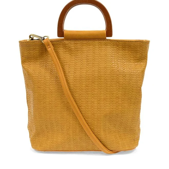 bag Lily Woven Wood Handle Tote Joy Susan $37