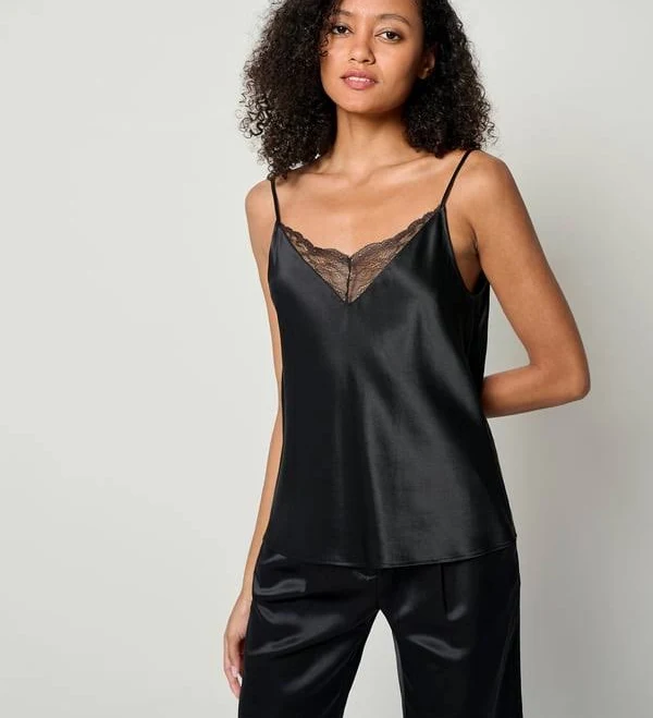 top LILYSILK Women's 2-in-1 Silk Lace Cami LilySilk $80