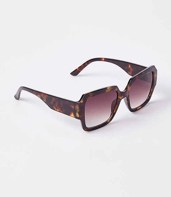 accessory Loft Women's Oversized Square Sunglasses LOFT $36.95